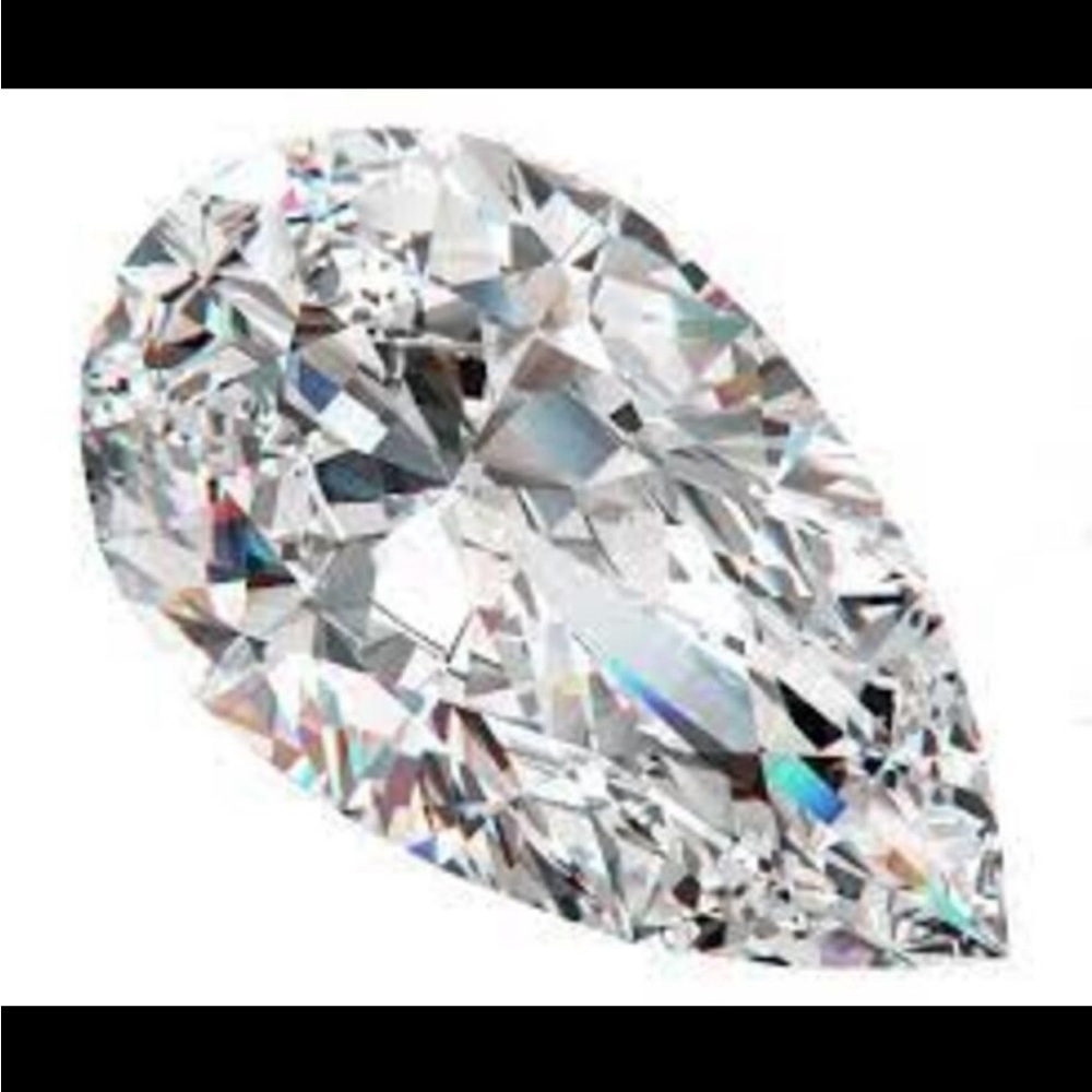 5.04 KT Pear Cut Diamond. Loose stone.